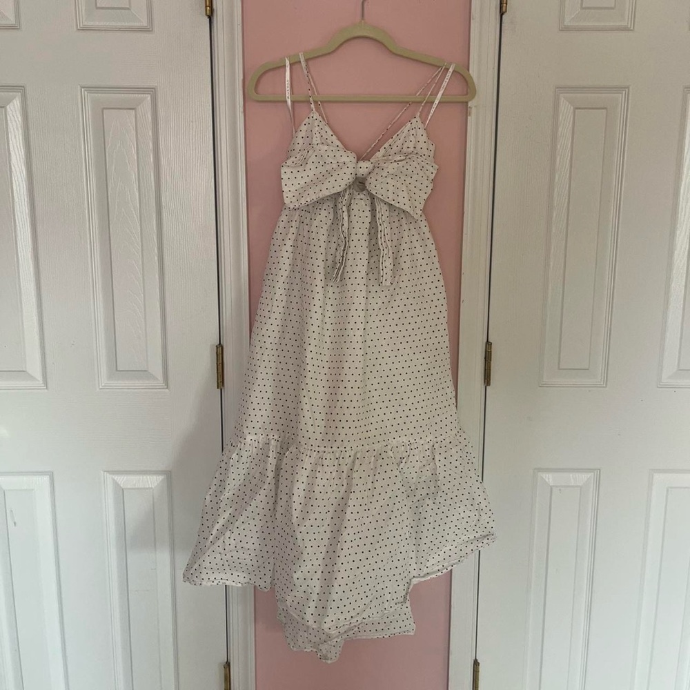 Black Halo Bow Dress